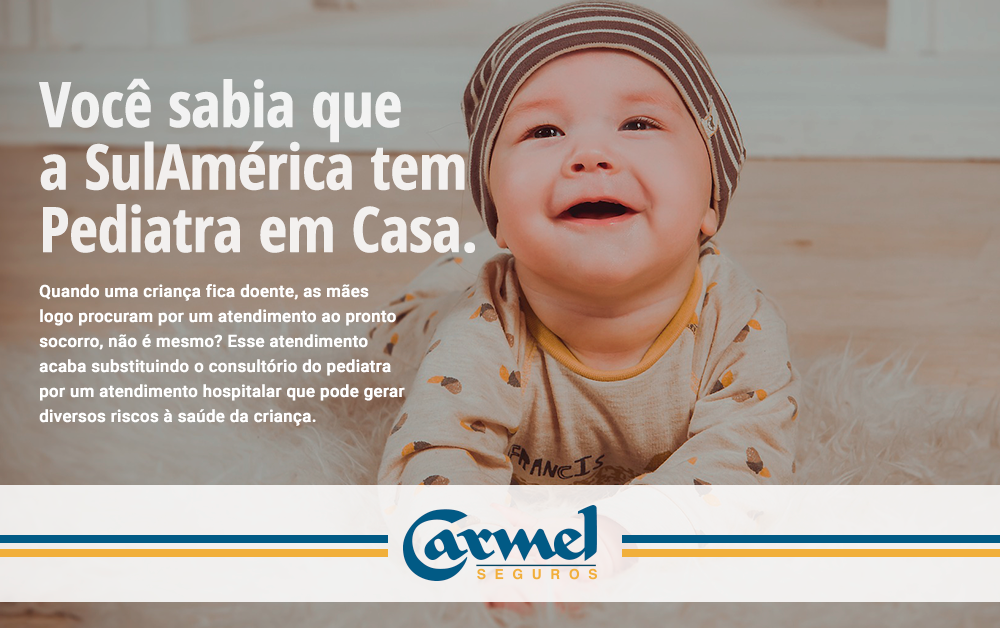 Você sabia que a SulAmérica tem Pediatra em Casa? Uma novidade SulAmérica Saúde ativa!